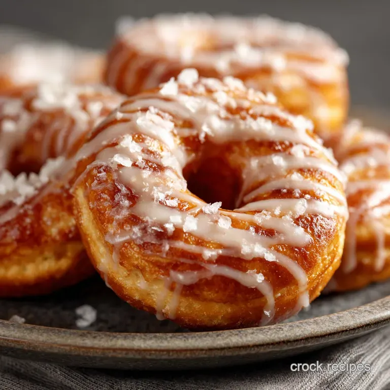 Keto Donuts: Posh Baked Vanilla Glazed Recipe (The Low Carb Classic) presentation