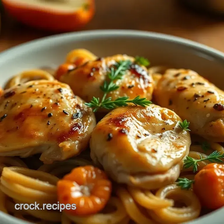 Prairie Bluebell Chicken with Herb Butter Sauce