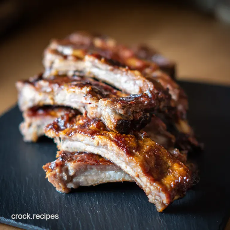 Pressure Cooker Bbq Ribs Falloffthebone in Under an Hour presentation