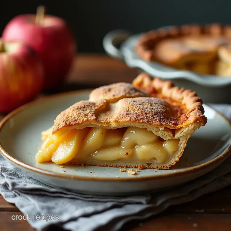 Proper Comfort Deep Dish Farmhouse Apple Pie