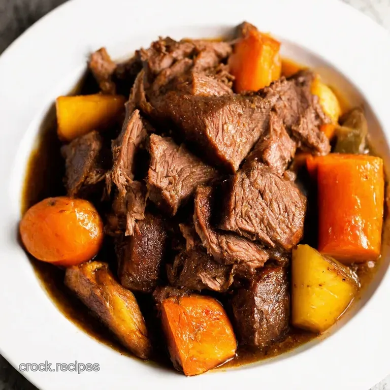 Proper PubStyle Pot Roast with Root Vegetables