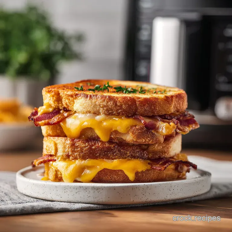 Quick Air Fryer Grilled Cheese: Ultra-Crispy