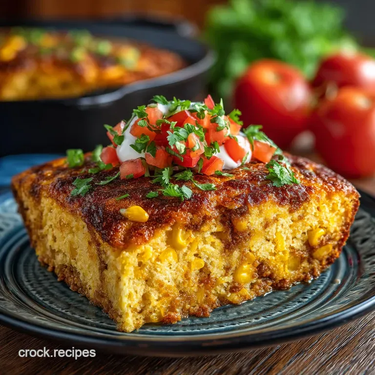 The Weeknight Fiesta Crunchy Taco Corn Casserole presentation