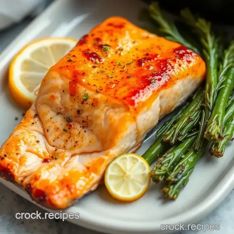 Quick & Easy Air Fryer Salmon (Perfectly Cooked Every Time!) presentation