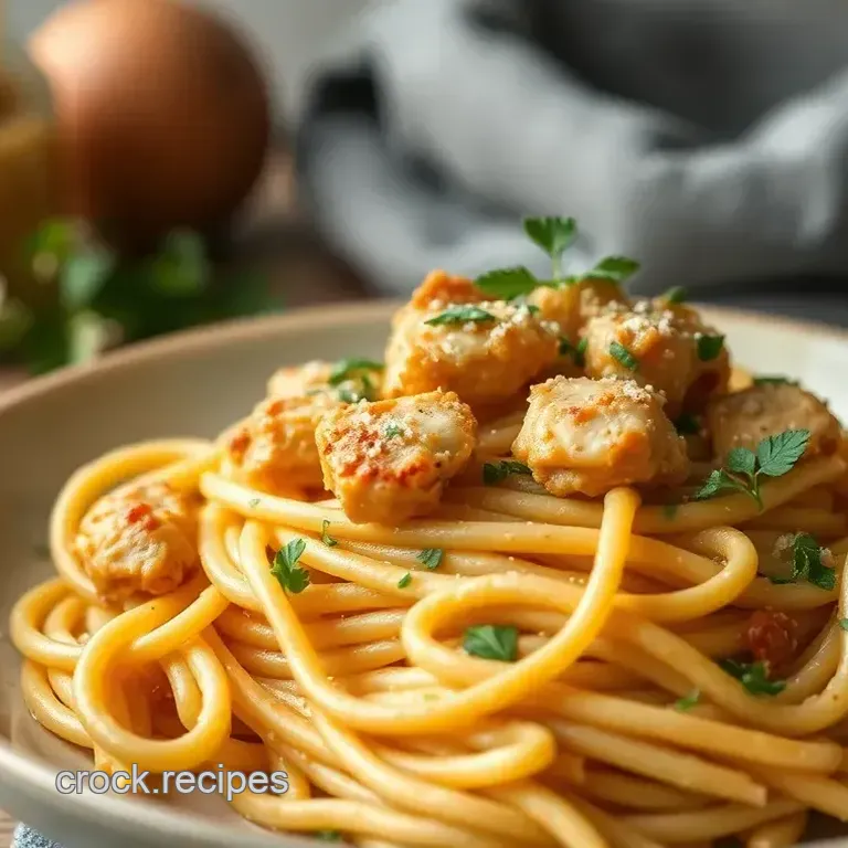 Quick Honey-Mustard Chicken Pasta Delight