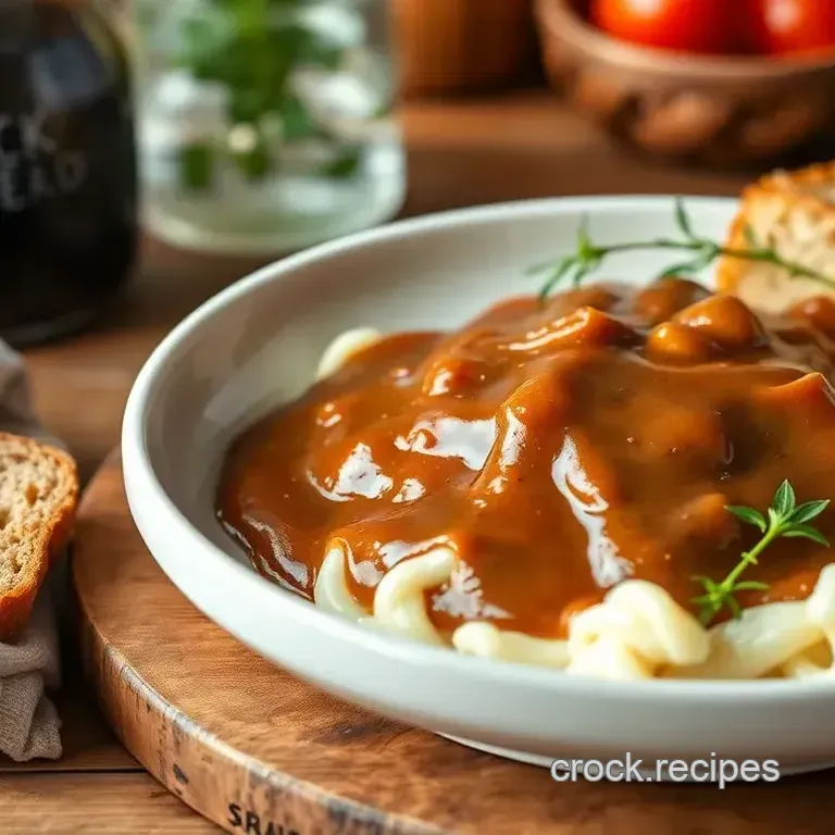 Quick Madeira Gravy with Rich Flavor