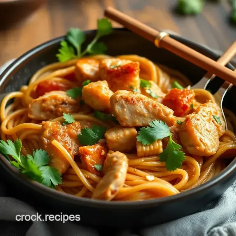 Quick & Delicious Stir-Fry Chicken Noodles