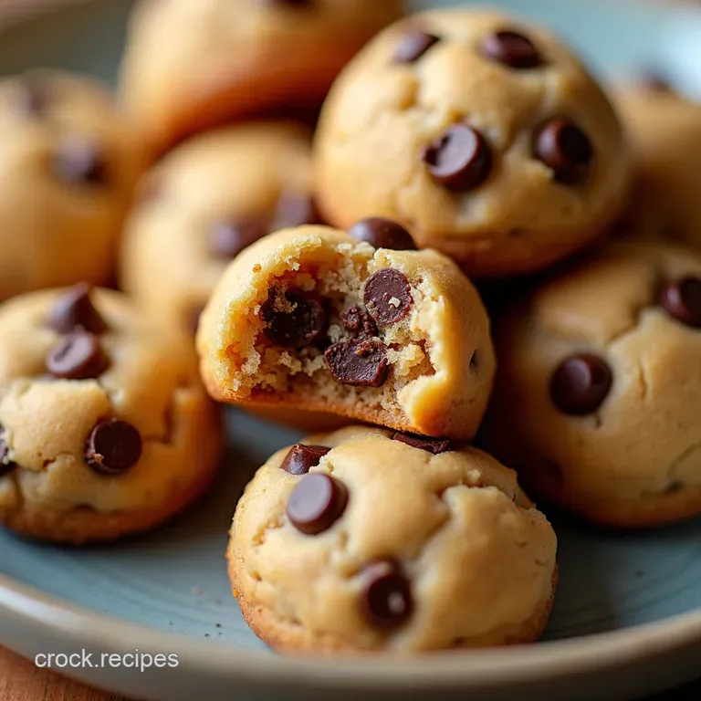 Reeses Peanut Butter Chocolate Chip Cookie Bites