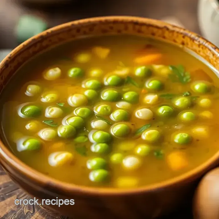 Refreshing Pea Soup Delight