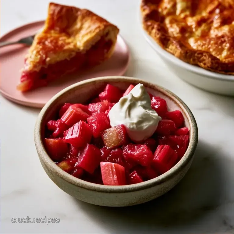 30 Creative Rhubarb Recipes for Sweet and Savory Dishes