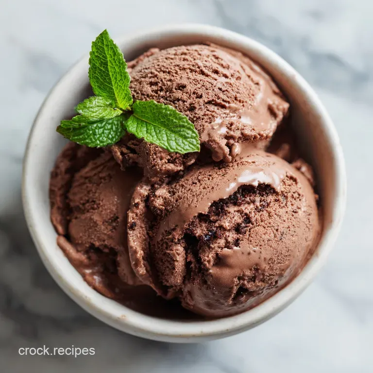 Chocolate Ice Cream: Rich and Creamy