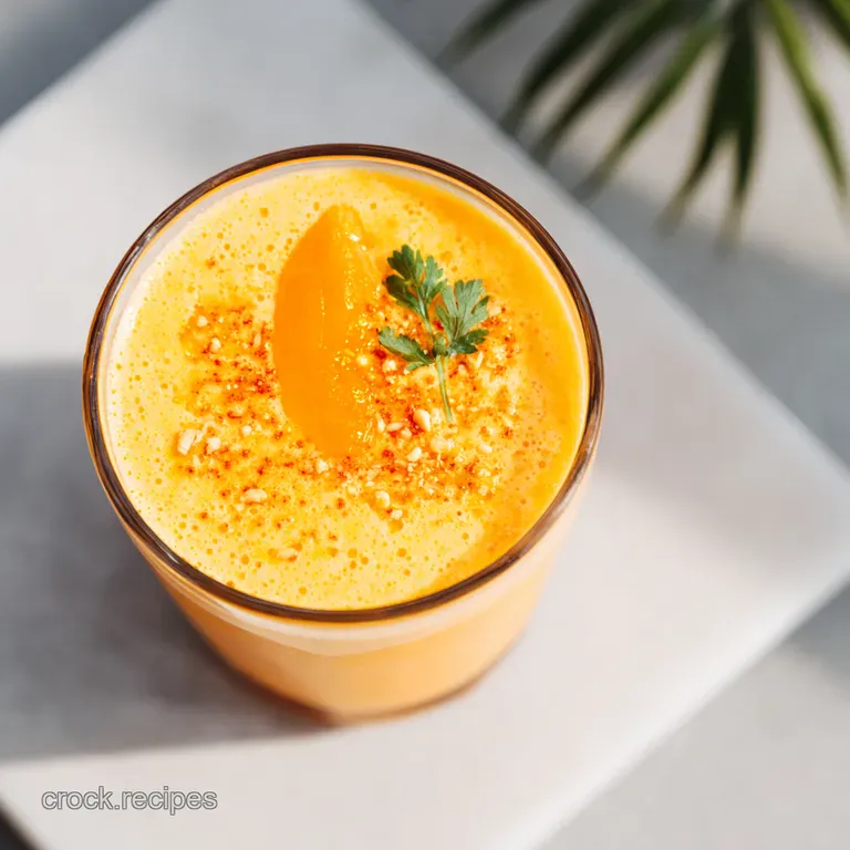 Rise Shine Carrot Cake Smoothie