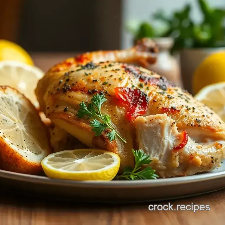 Simple and Succulent Roast Chicken with Garlic Lemon Toasts