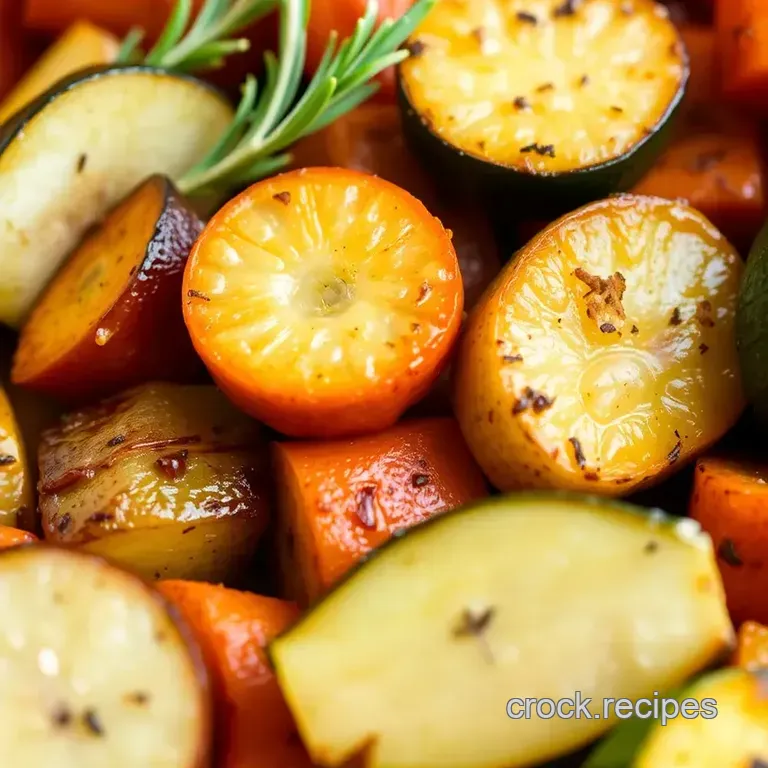 Oven-Roasted Garden Vegetables: a Deliciously Healthy Delight presentation