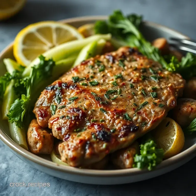 Roasted Cabbage Steaks with Lemon-Herb Butter