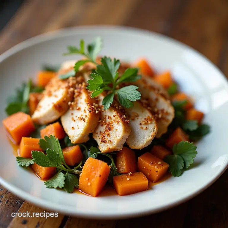 The Ultimate Warm Chicken and Sweet Potato Salad Recipe Healthy Hearty