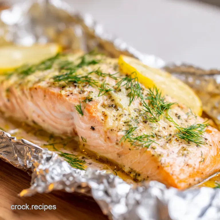 Salmon Packets with Lemon Dill and Asparagus
