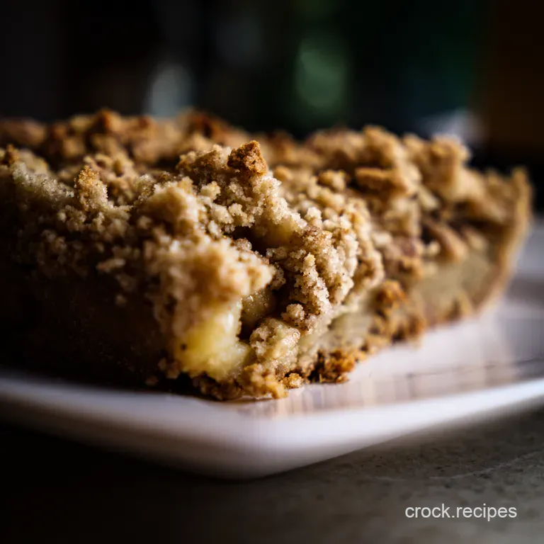 Sausage Apple Crumble Pie Autumn Comfort Food