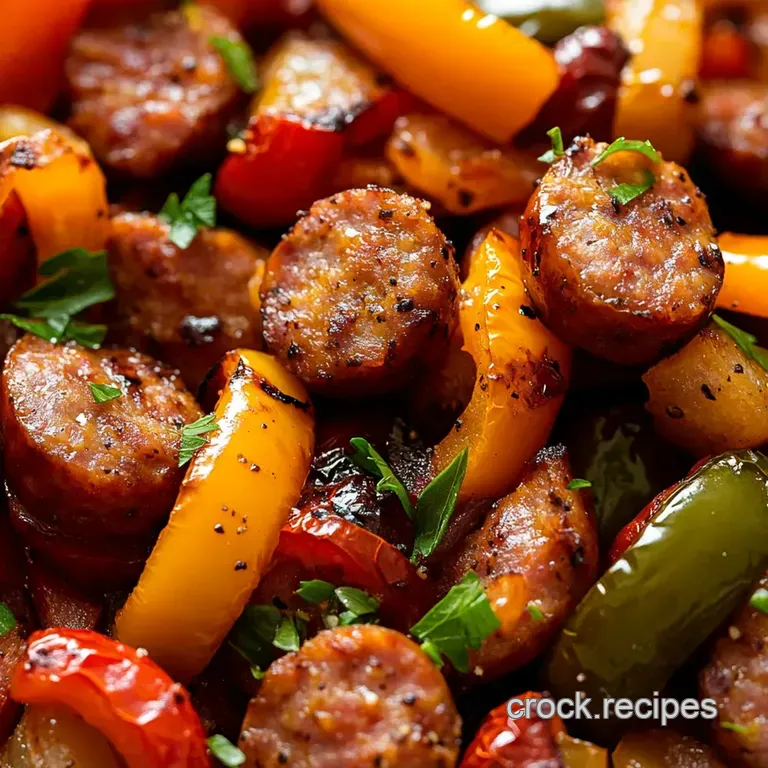 Sausage and Peppers: the Real Deal (With a Kick!) presentation