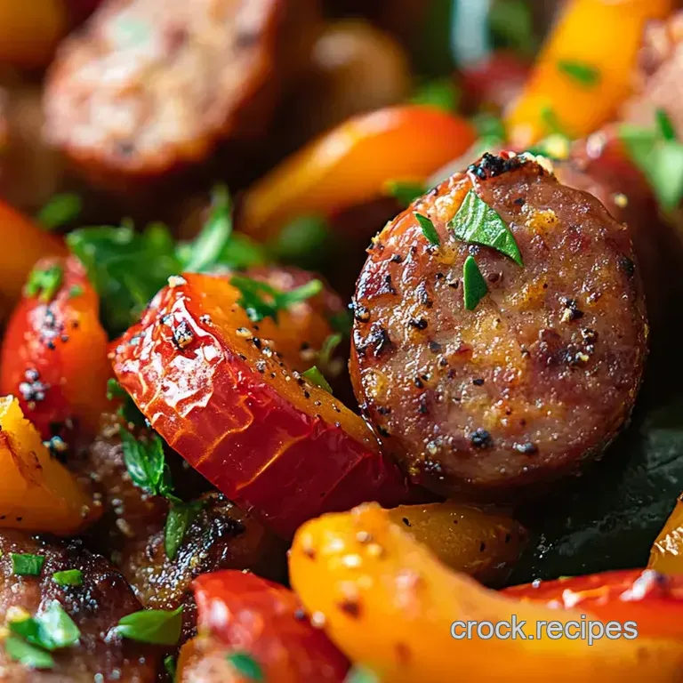 Sausage and Peppers: The Real Deal (with a Kick!)