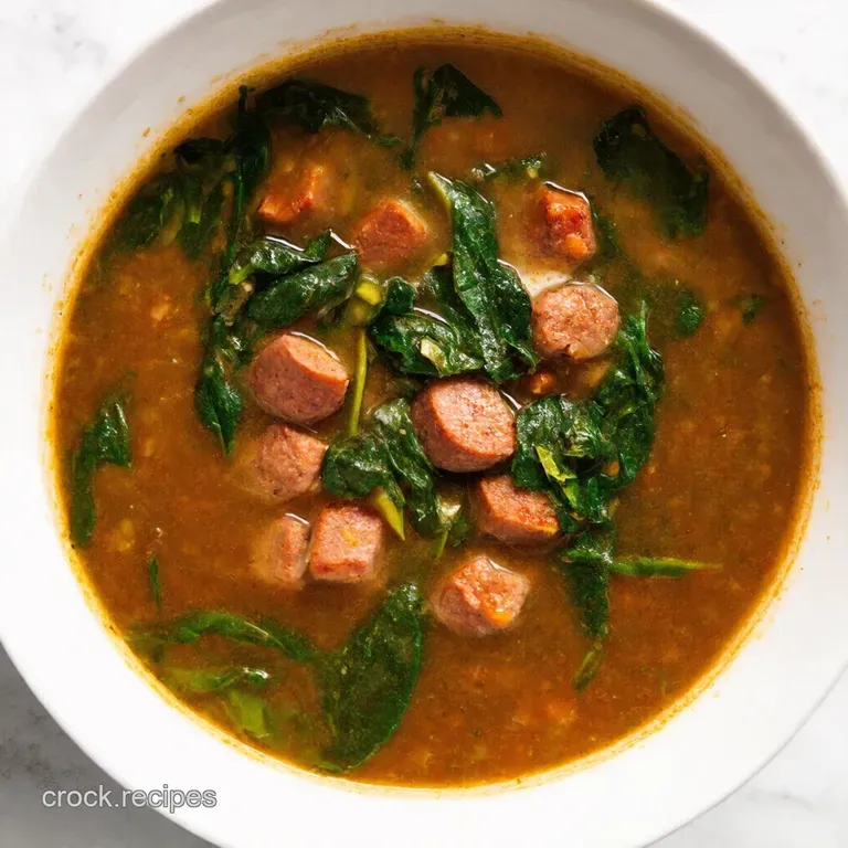 Sausage Spinach Soup A Hearty Italian Classic
