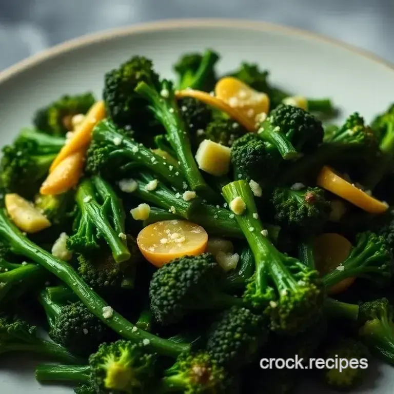 Sautéed Broccolini with Garlic and Lemon