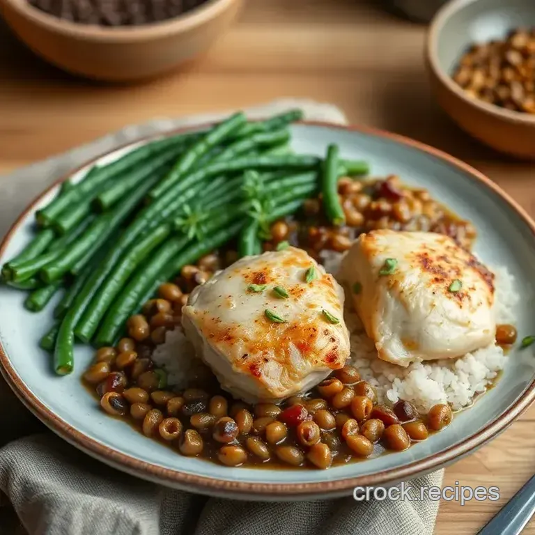 Easy & Juicy Sautéed Chicken Thighs with Spiced Lentils: My Family Favorite