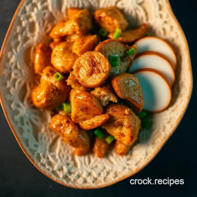 Savory Chicken Club Manhwa Raw presentation