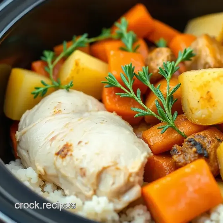 Crock Pot Chicken and Potatoes