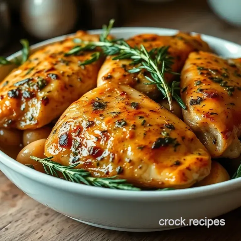 Savory Herb-Infused Chicken with Roasted Vegetables