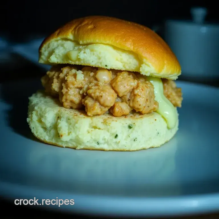 Savory Internet Chick Sliders presentation
