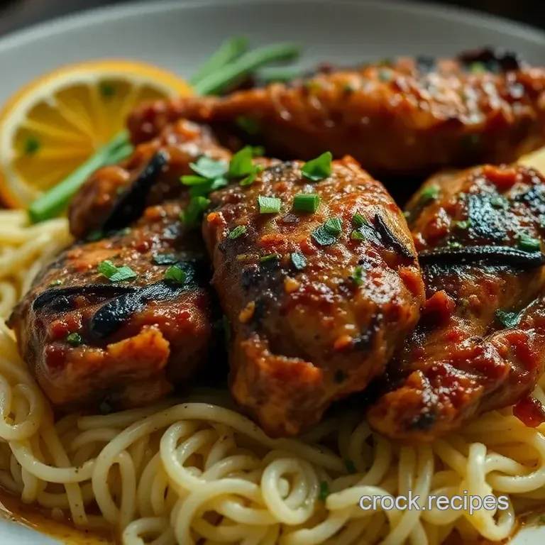 Savory Mottled Java Chicken