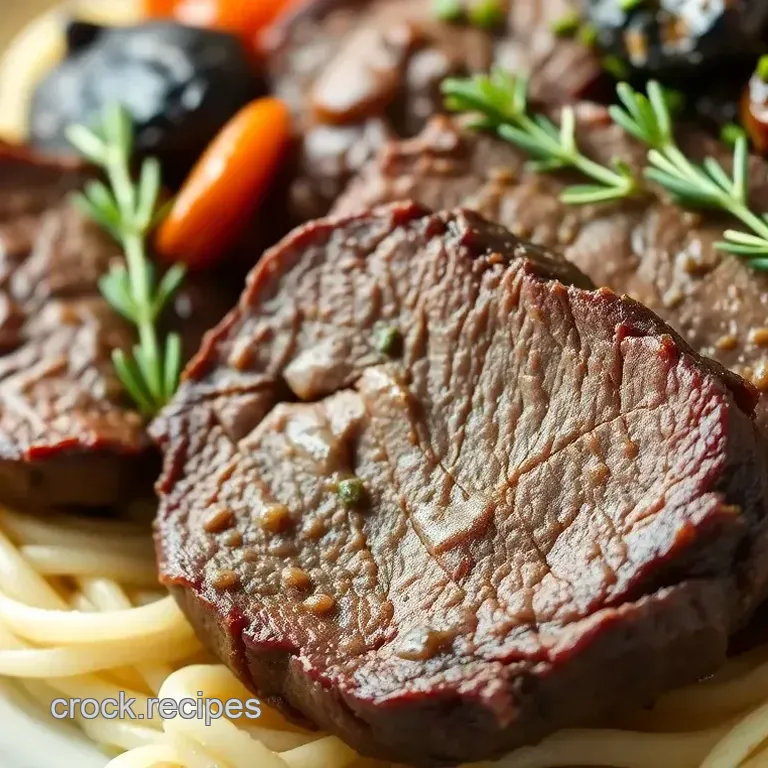 Slow Cooker Sirloin Tip Roast