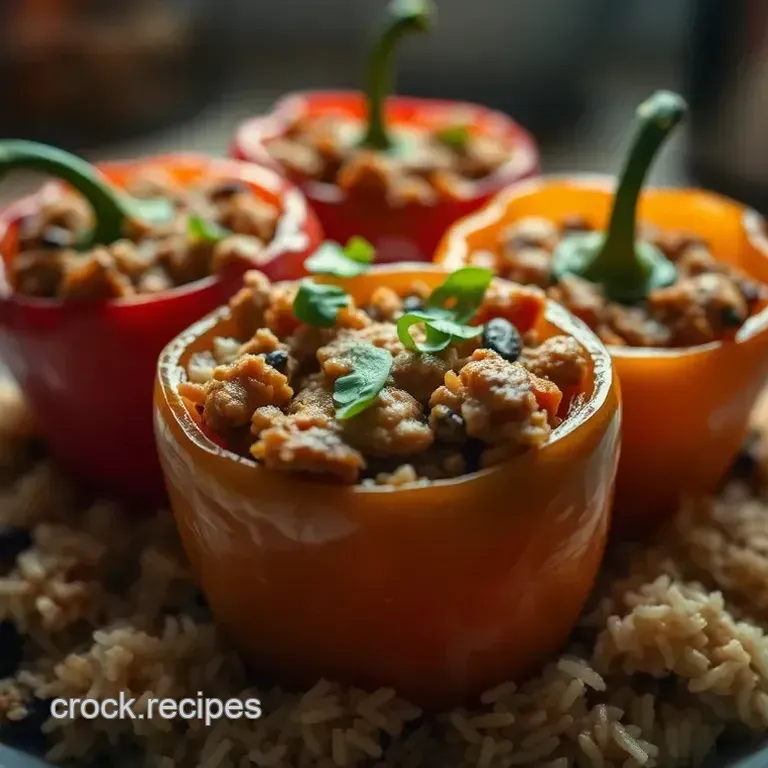 Savory Stuffed Bell Peppers Recipe: My Family’s Favorite Delight Savory Stuffed Bell Peppers: A Wholesome Delight