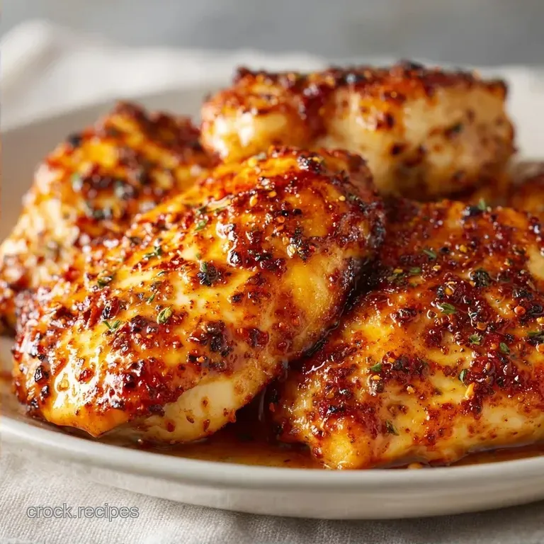 Seasoned Chicken Thighs: Charred and Tender