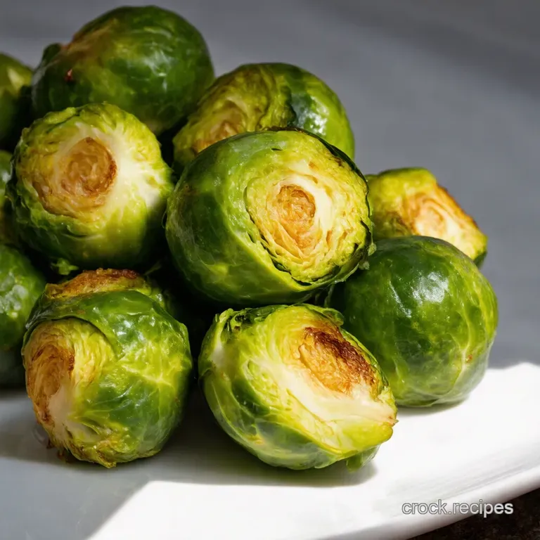 Seriously Addictive brussel sprout in the oven So Crispy