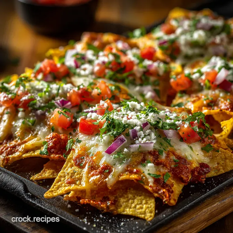 Sheet Pan Fiesta 25Minute Nacho Extravaganza presentation