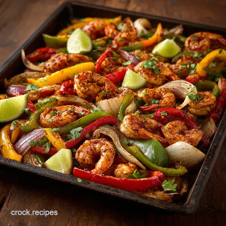 Sheet Pan Shrimp Fajitas OnePan Dinner Magic for Busy Weeknights