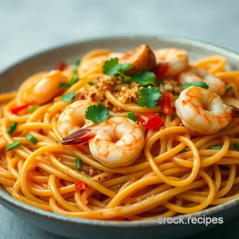 Shrimp Pad Thai: A Taste of Thailand at Home