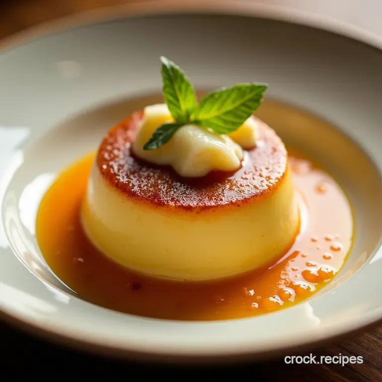 The Caribbean Dream Silky French Antilles Coconut Flan