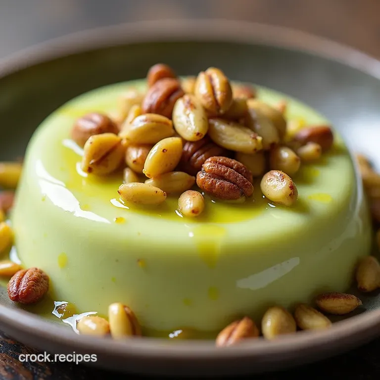Emerald Indulgence Homemade Creamy Pistachio Pudding
