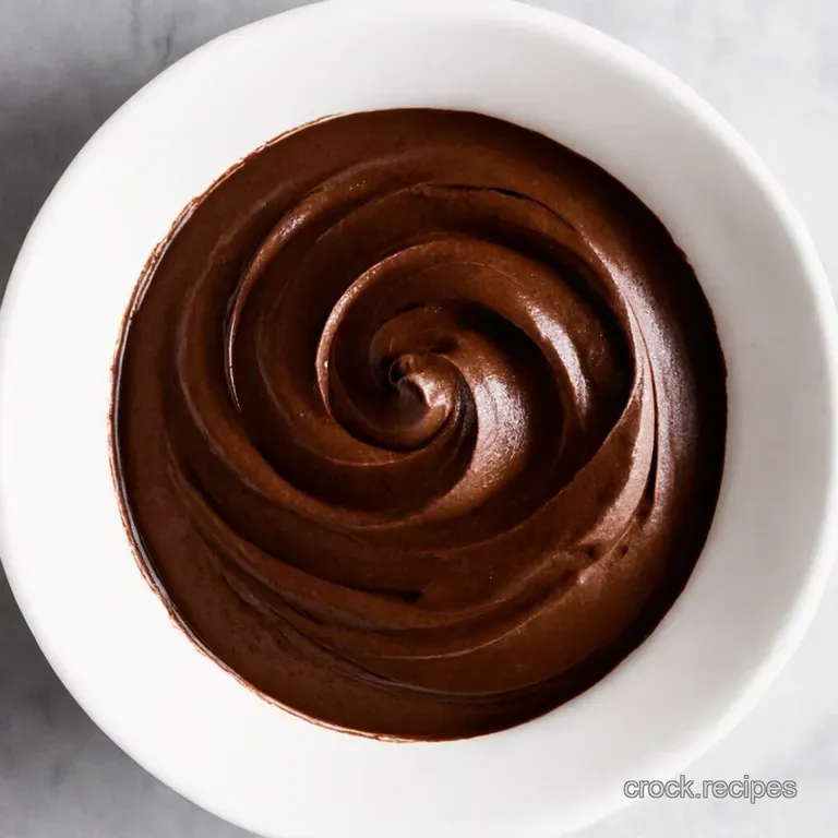 Silky Smooth 3Ingredient Chocolate Mousse