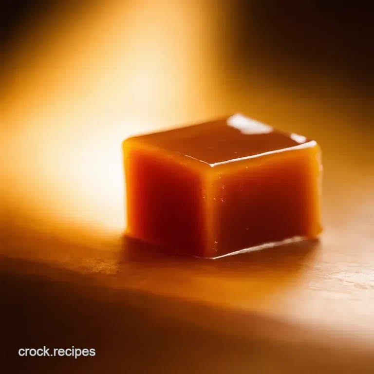 Silky Smooth Homemade Caramels an Easy Indulgence presentation