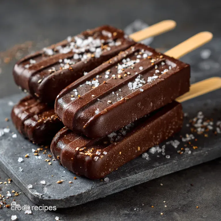 Keto Fudge Pops: the Silky Smooth Decadent Low Carb Dessert presentation
