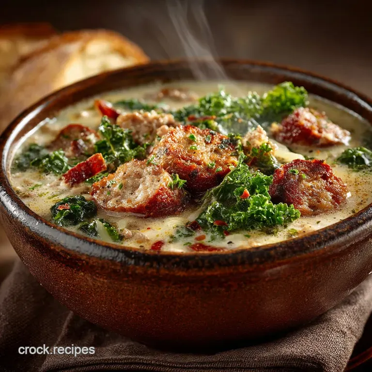 Chefs Hearty Zuppa Toscana Silky Tuscan Sausage and Kale Soup