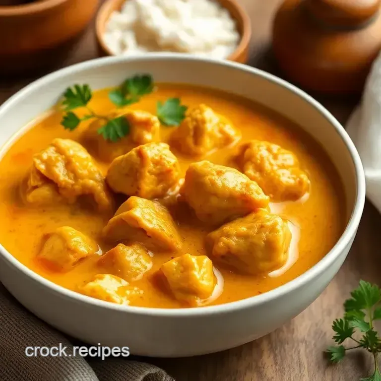 Easy & Comforting Simmered Chicken Curry with Coconut Milk: A Family Favorite