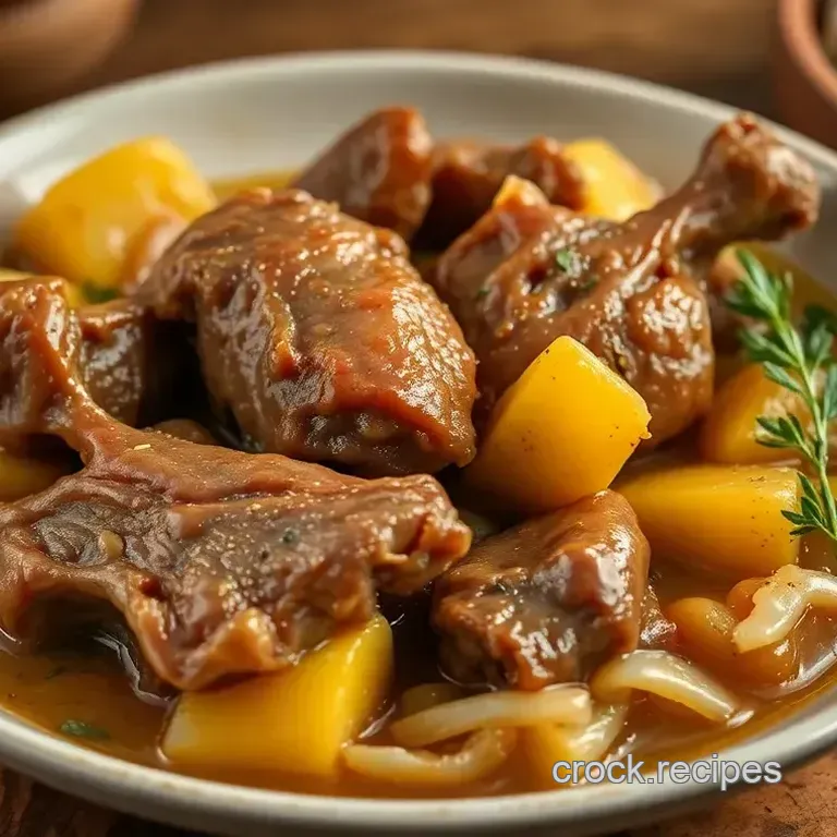 Simmered Duck with Cabbage & Potatoes