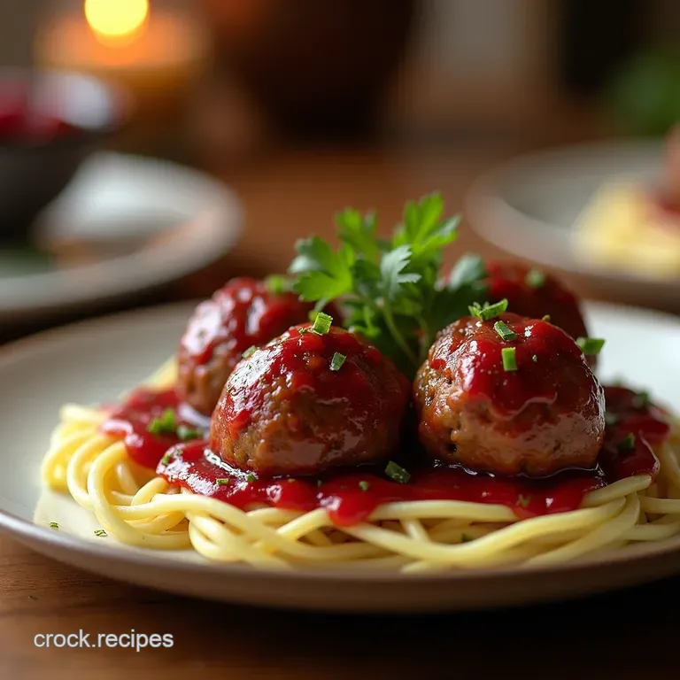 The Grand Dames Glazed Cranberry Meatballs Sweet Savoury and Seriously Simple presentation