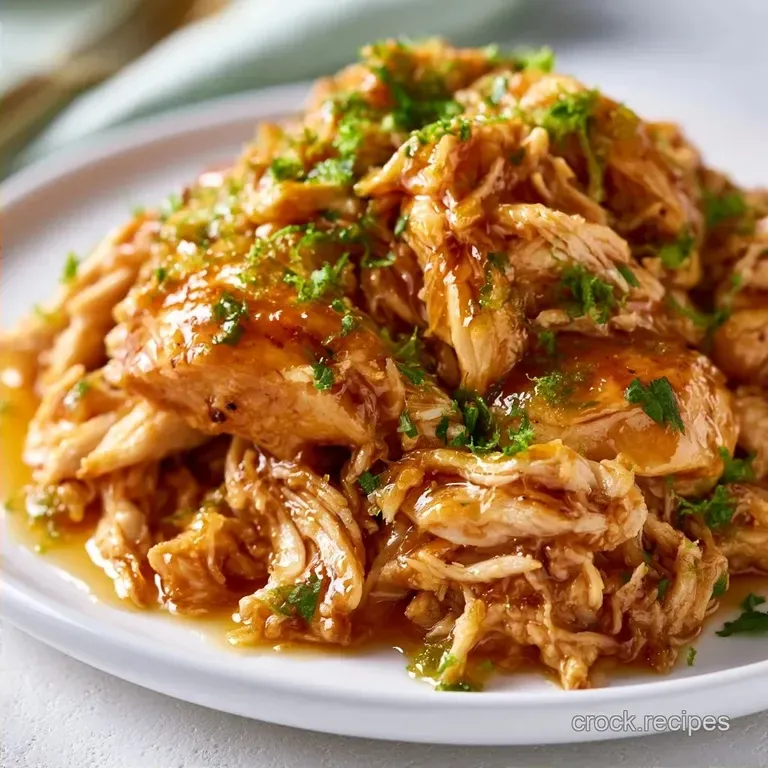Zesty Honey Lime Shredded Chicken: Simple Summer Dinner