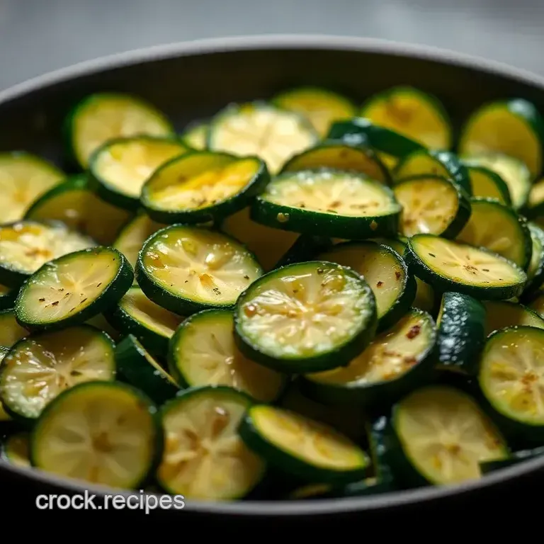 Simply Sautéed Zucchini